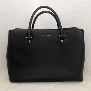 Michael Kors Savannah Satchel Leather Bag